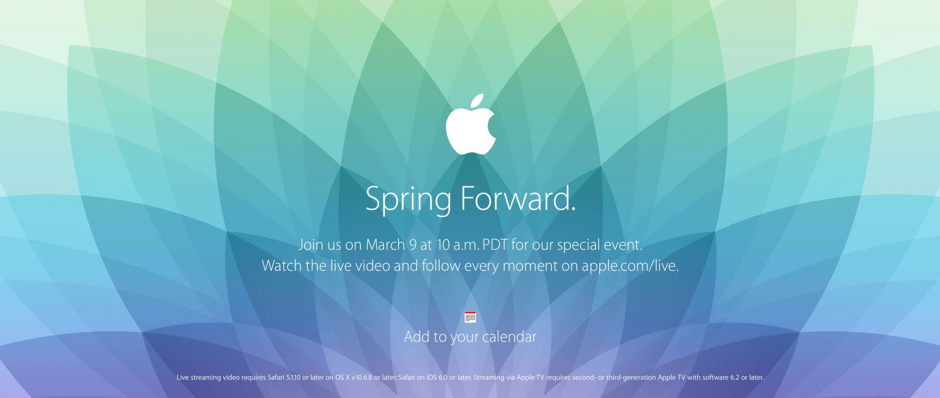 Duang一下，蘋果發(fā)布會(huì)3月9日就來了！主角會(huì)是Apple Watch嗎？